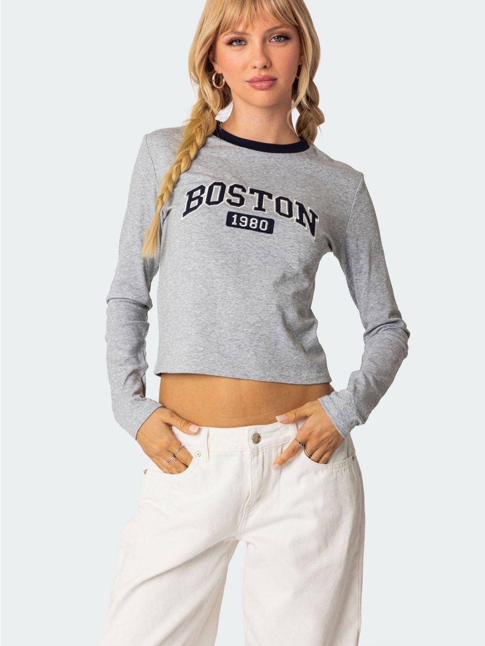 Edikted Boston Long-Sleeve Top